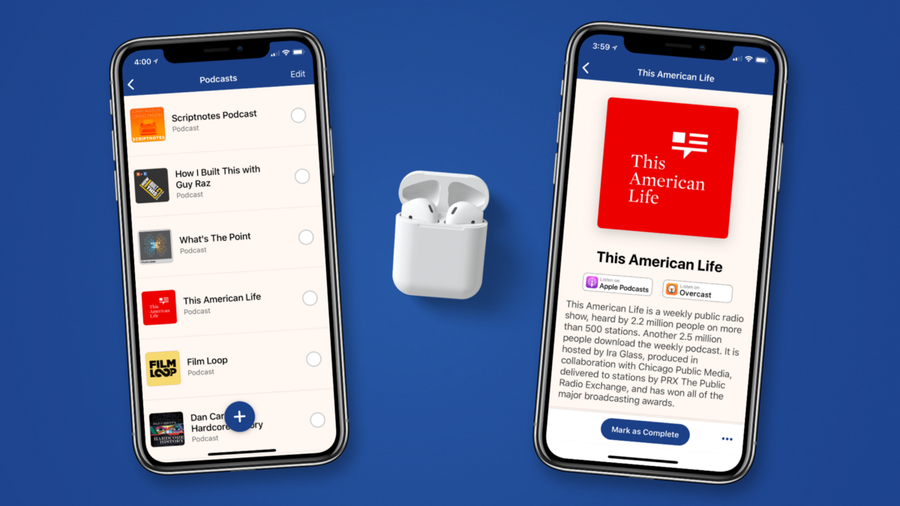 I’m excited to announce that you can now save podcasts to Sofa 2.4. This is another step towards making Sofa the place for remembering things to do later.
