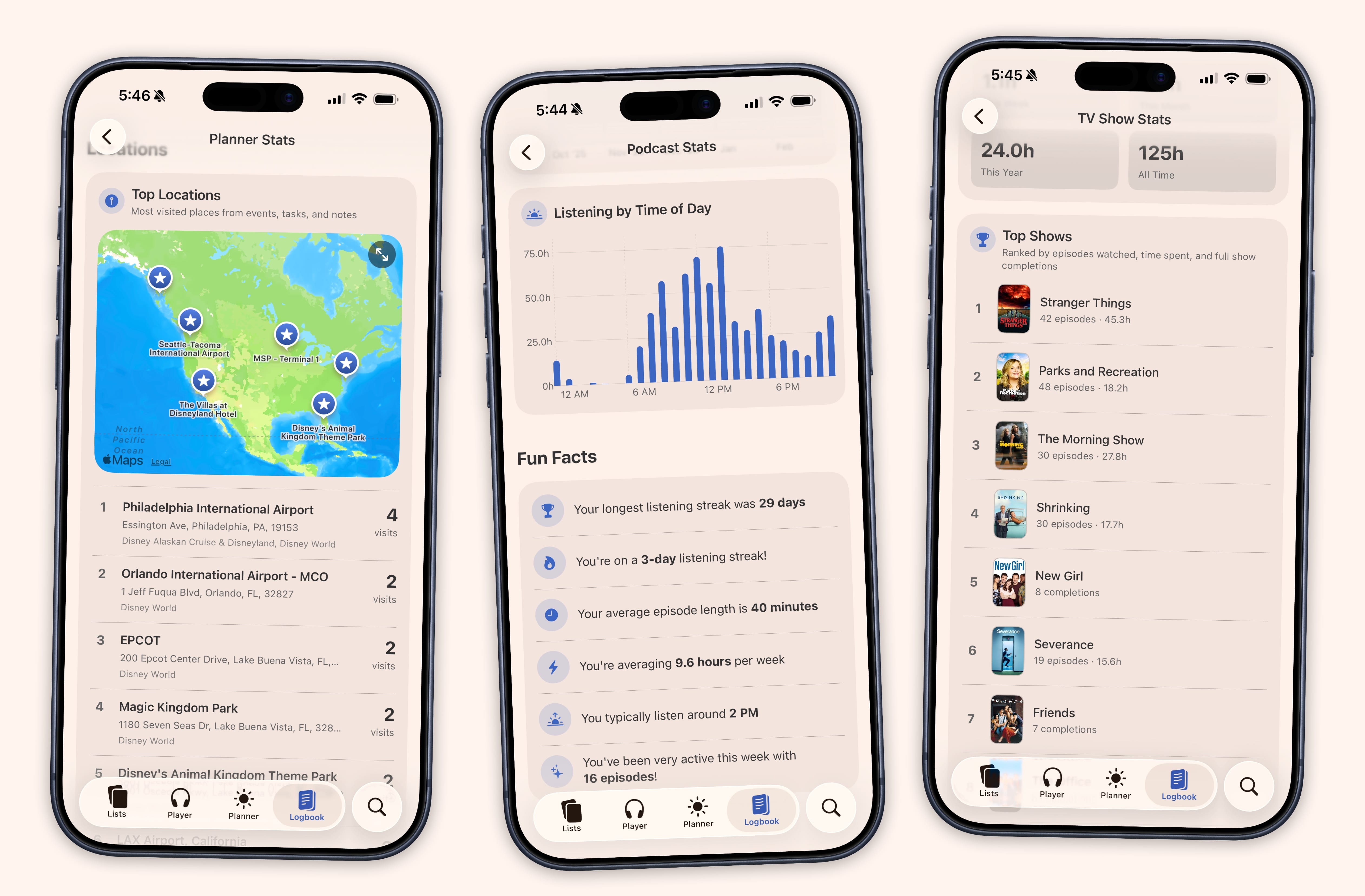 Sofa Stats on iPhone