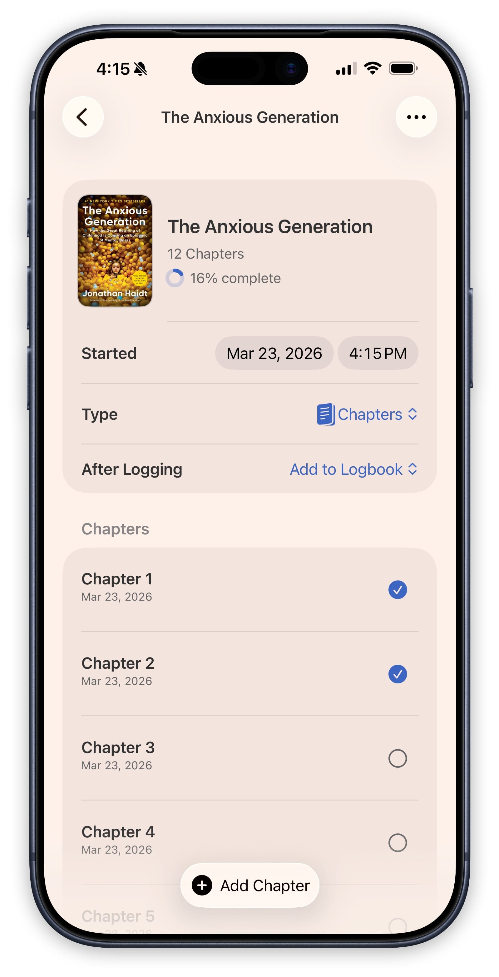 Check Things Off tracking mode in Sofa